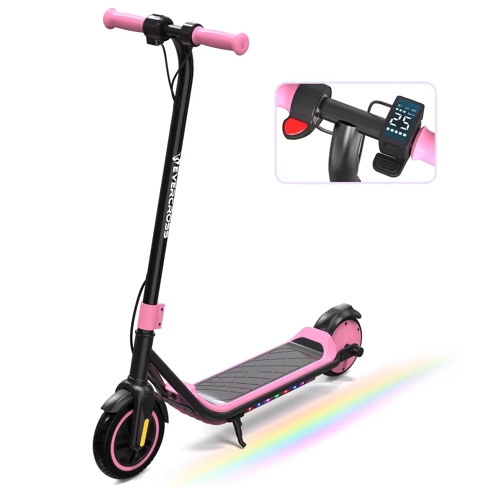 Trottinette électrique enfant rose