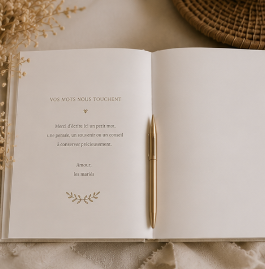 Livre d'or manuscrit – Image 2